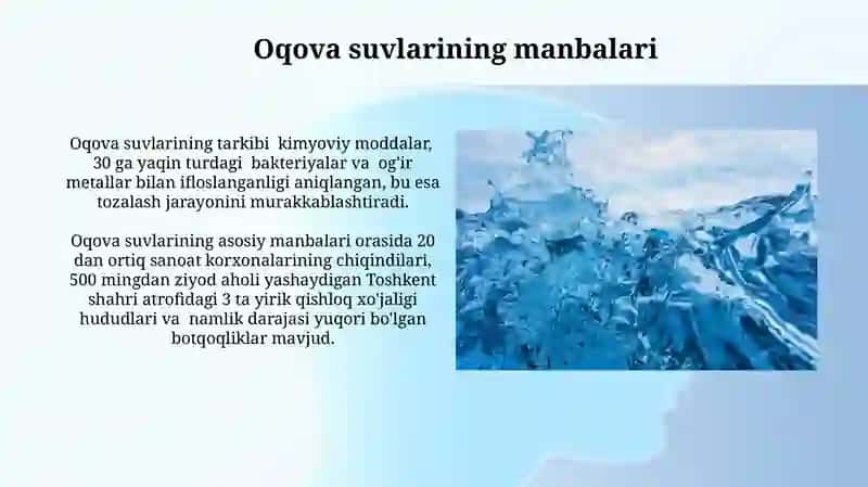 Oqava suvlarda toza ichimlik suvi olishni eplaymizmi 3