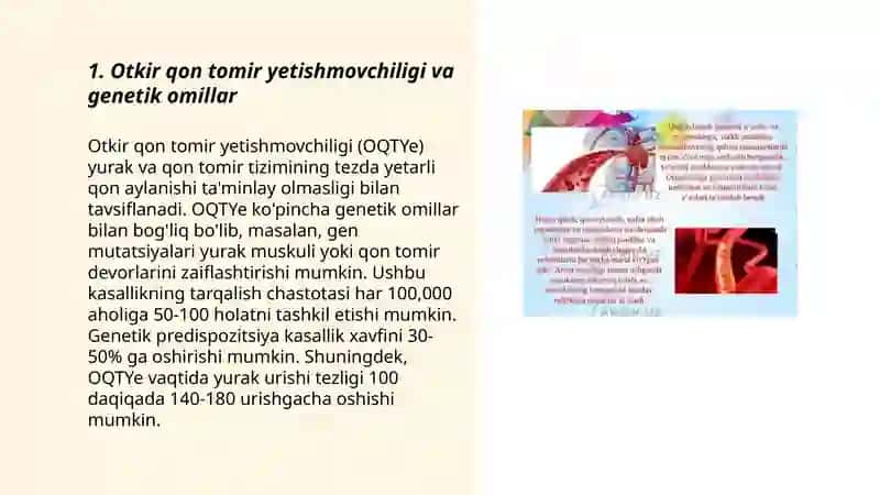 Otkir qon tomir yetishmovchiligi etiologiyasi 3