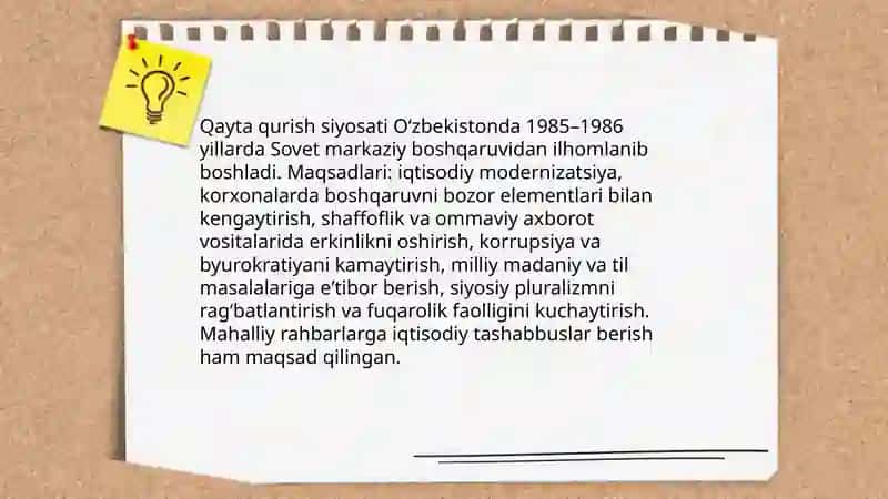Qayta qurishning boshlanishi va maqsadlari 3