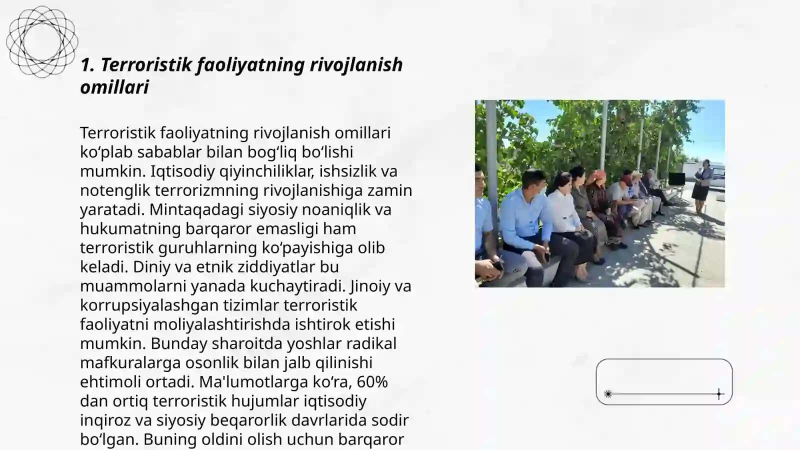 Terroristik, ekstremistik haraktlarda rivojlanish va kengqamrovlilik 3