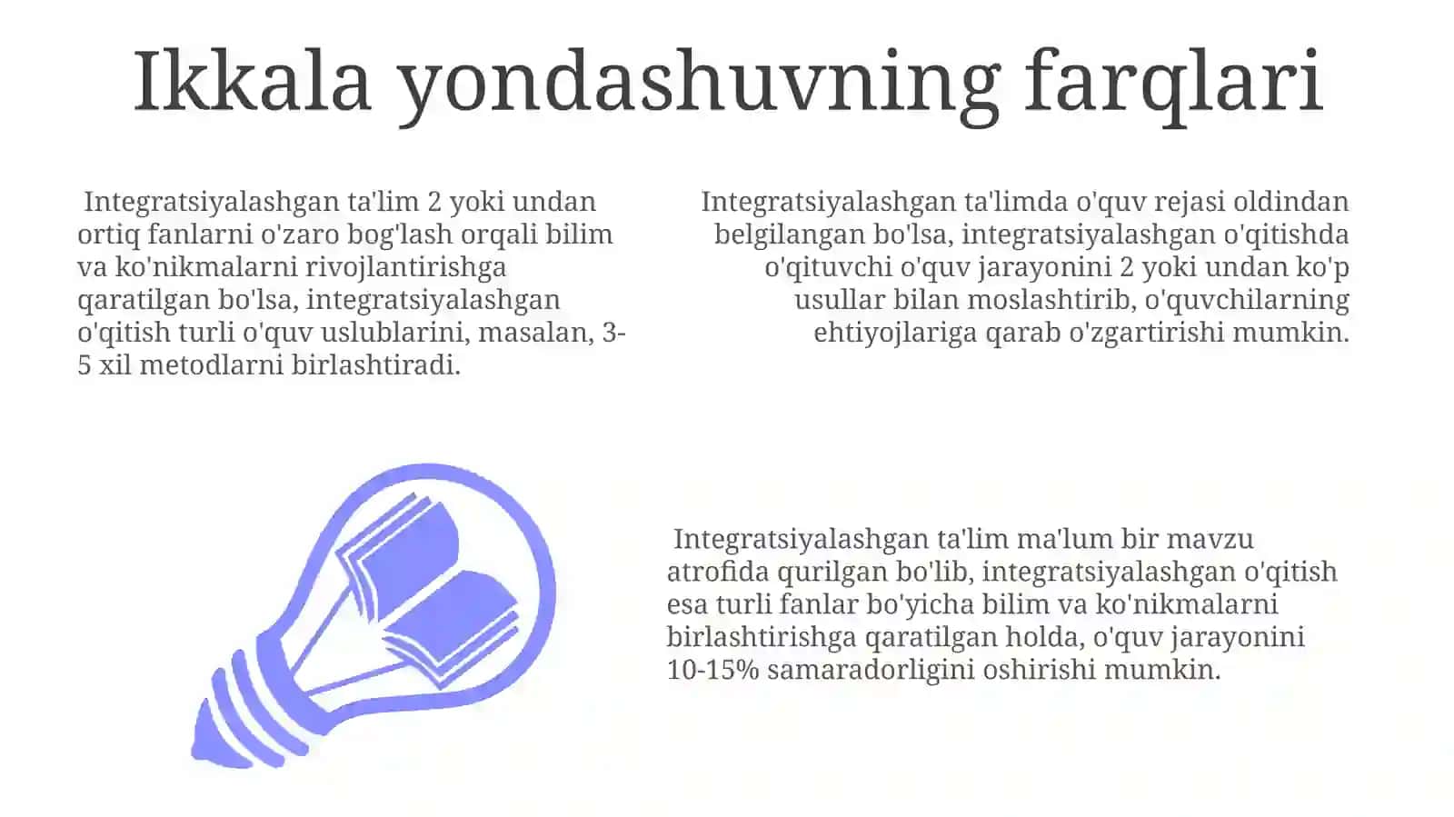 Integratsiyalashgan Ta'limning Mohiyati 3