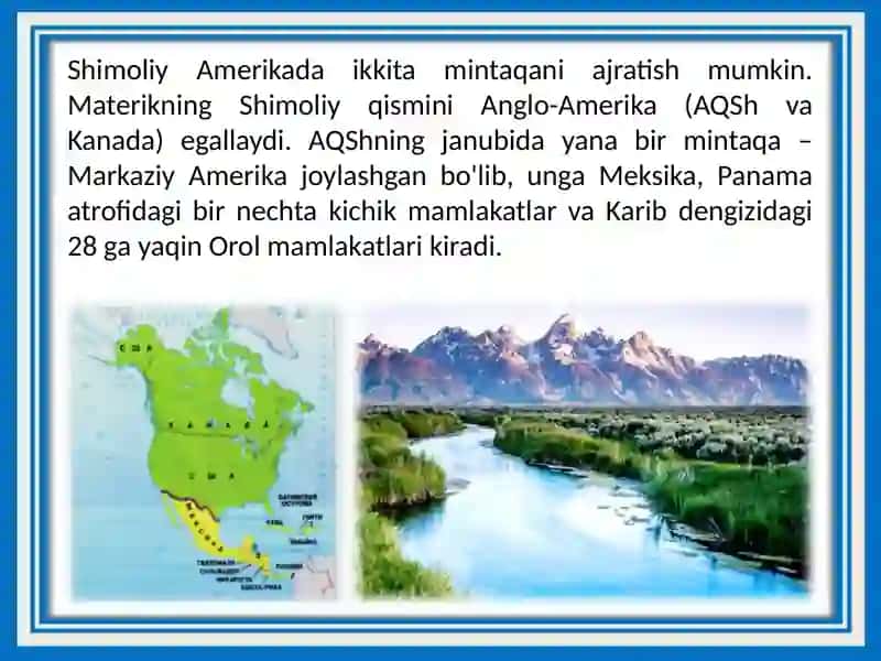 Shimoliy Amerika 3