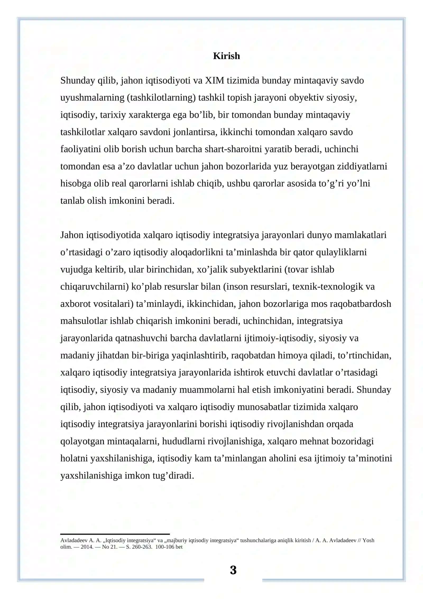 O’zbekiston tashqi iqtisodiy aloqalari 3