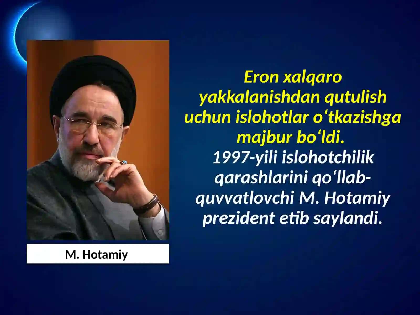 1991 – 2017-yillarda Eron islom respublikasi 3