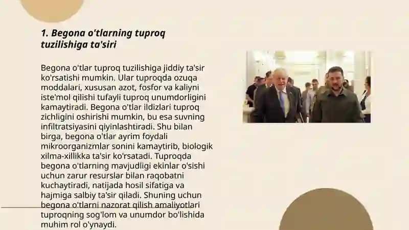 Begona o'tlarning tuproq-iqlim sharoiti va ekinlar agrotexnikasiga 3