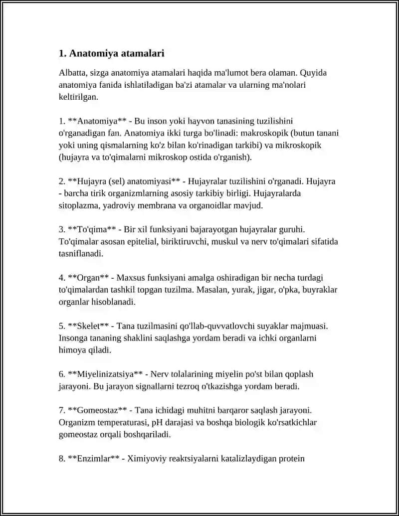 TIBBIY ATAMALAR 3