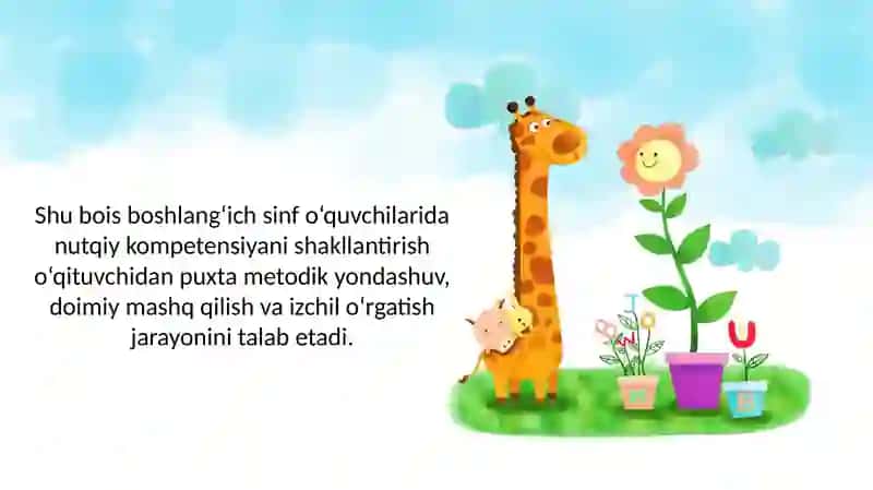 Boshlangʻich sinf o‘quvchilarining yozish va gapirish kompetensiyasini shakllantirish 3