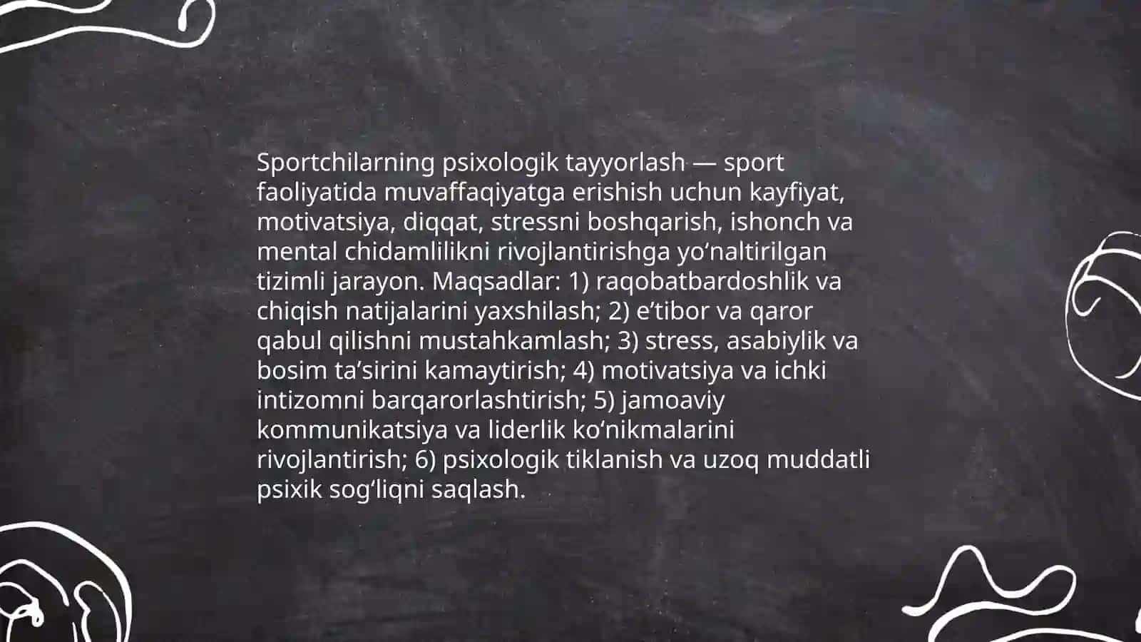 Sportchilarni psixologik tayyorlash asoslari 3
