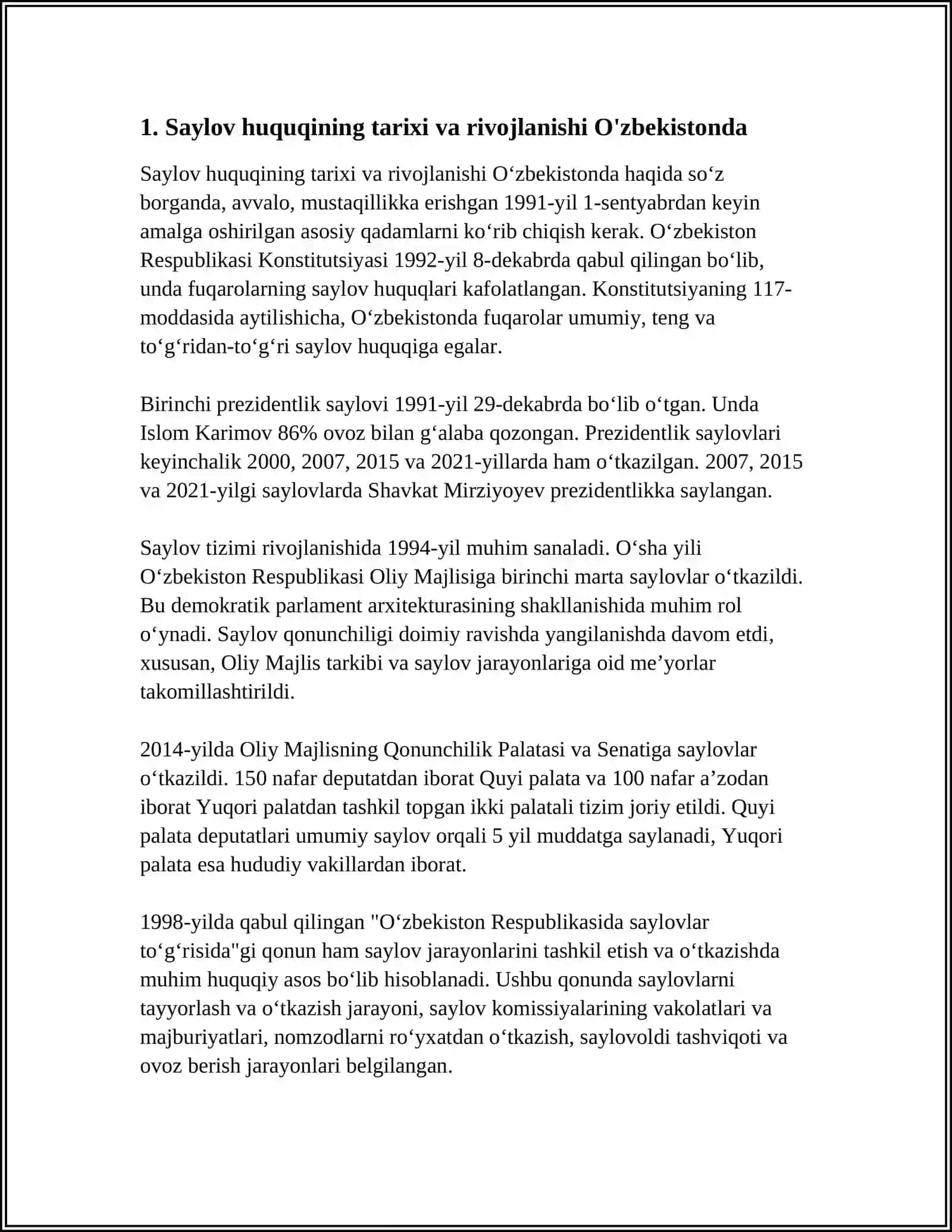 SAYLOV HUQUQINING KONSTITUTSIYAVIY ASOSLARI VA TIZIMI 3