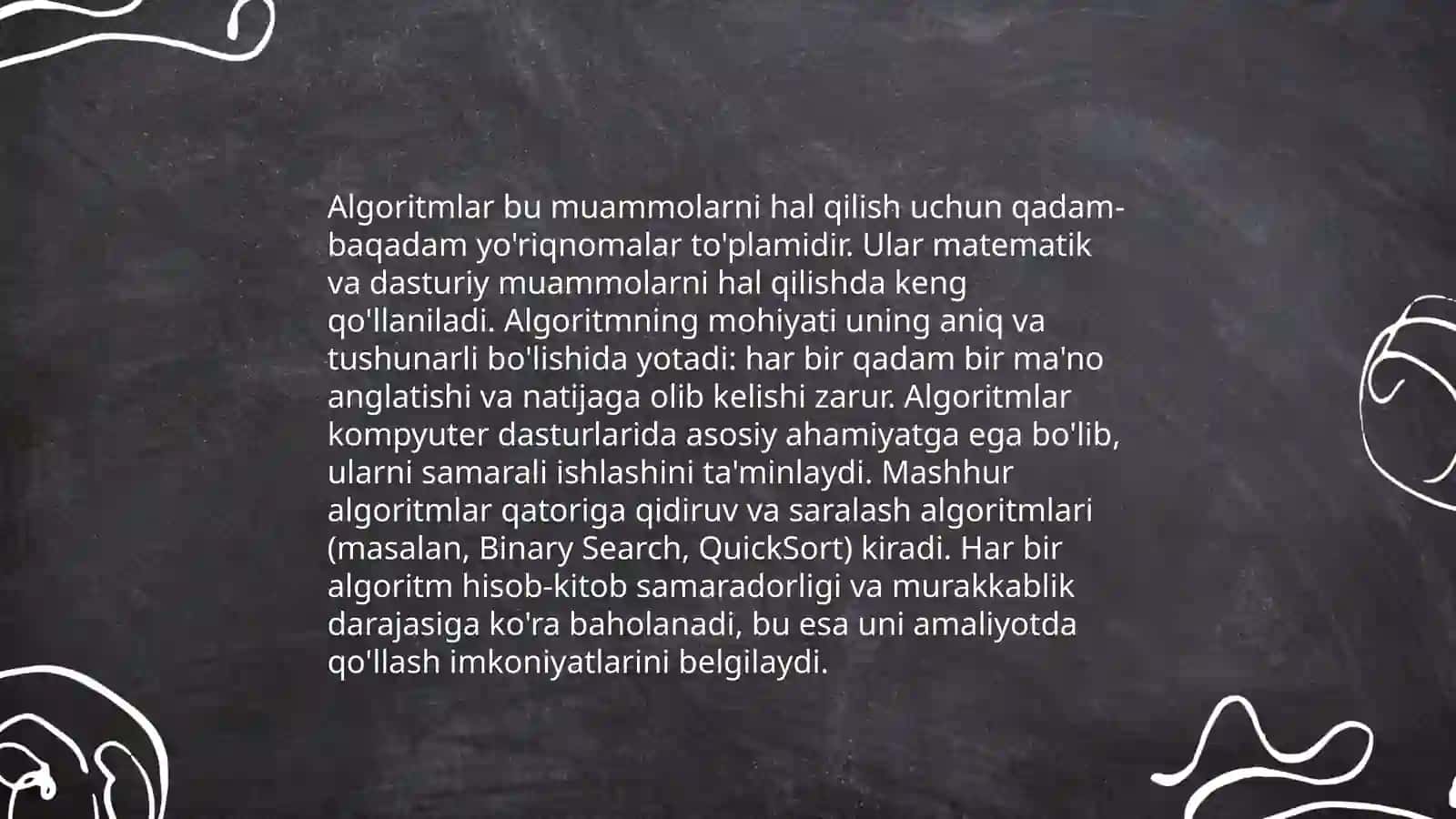 matematik mantiqda algoritmlarni tasvirlash usullari 3