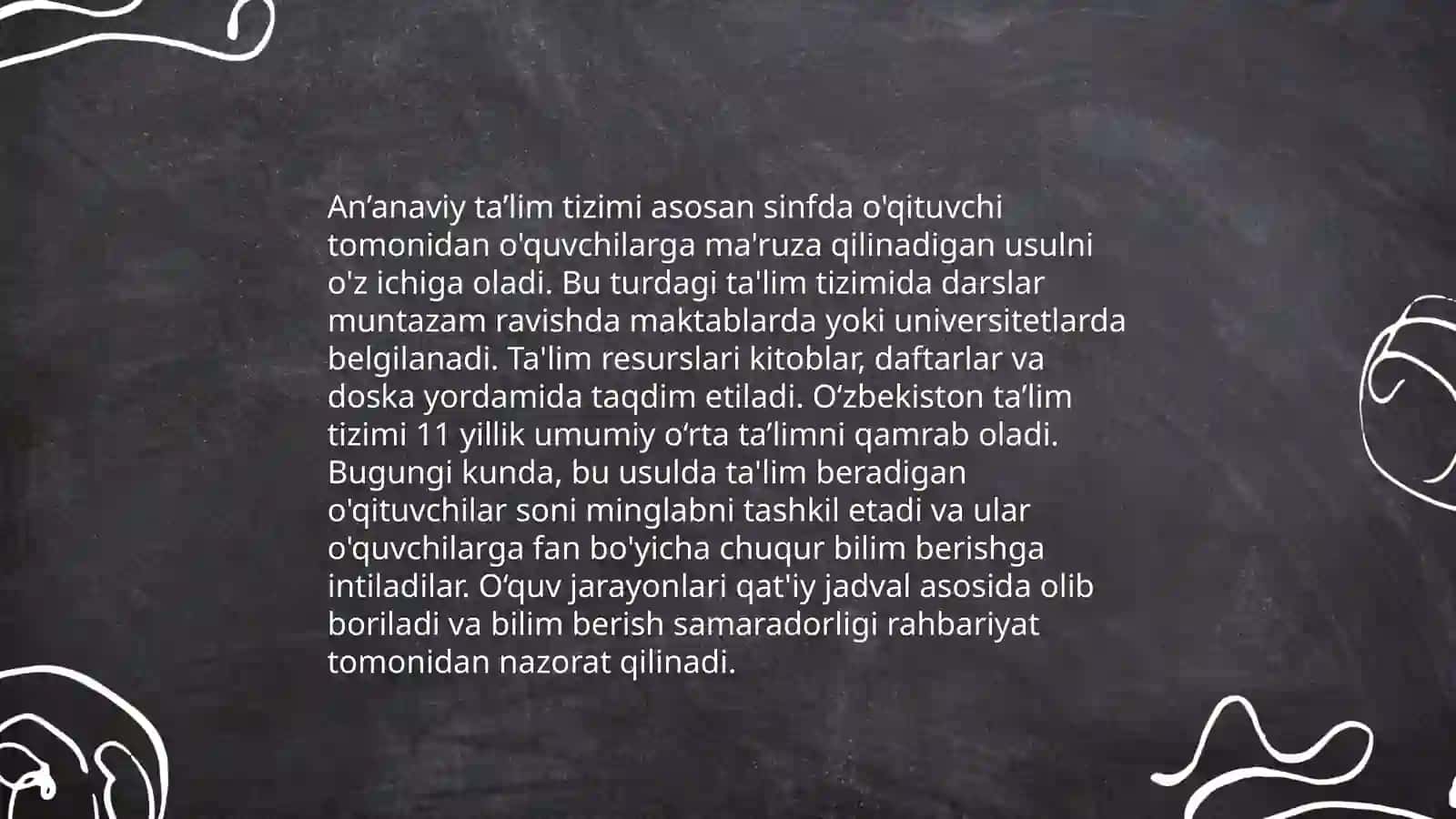 An'anaviy ta'lim 3