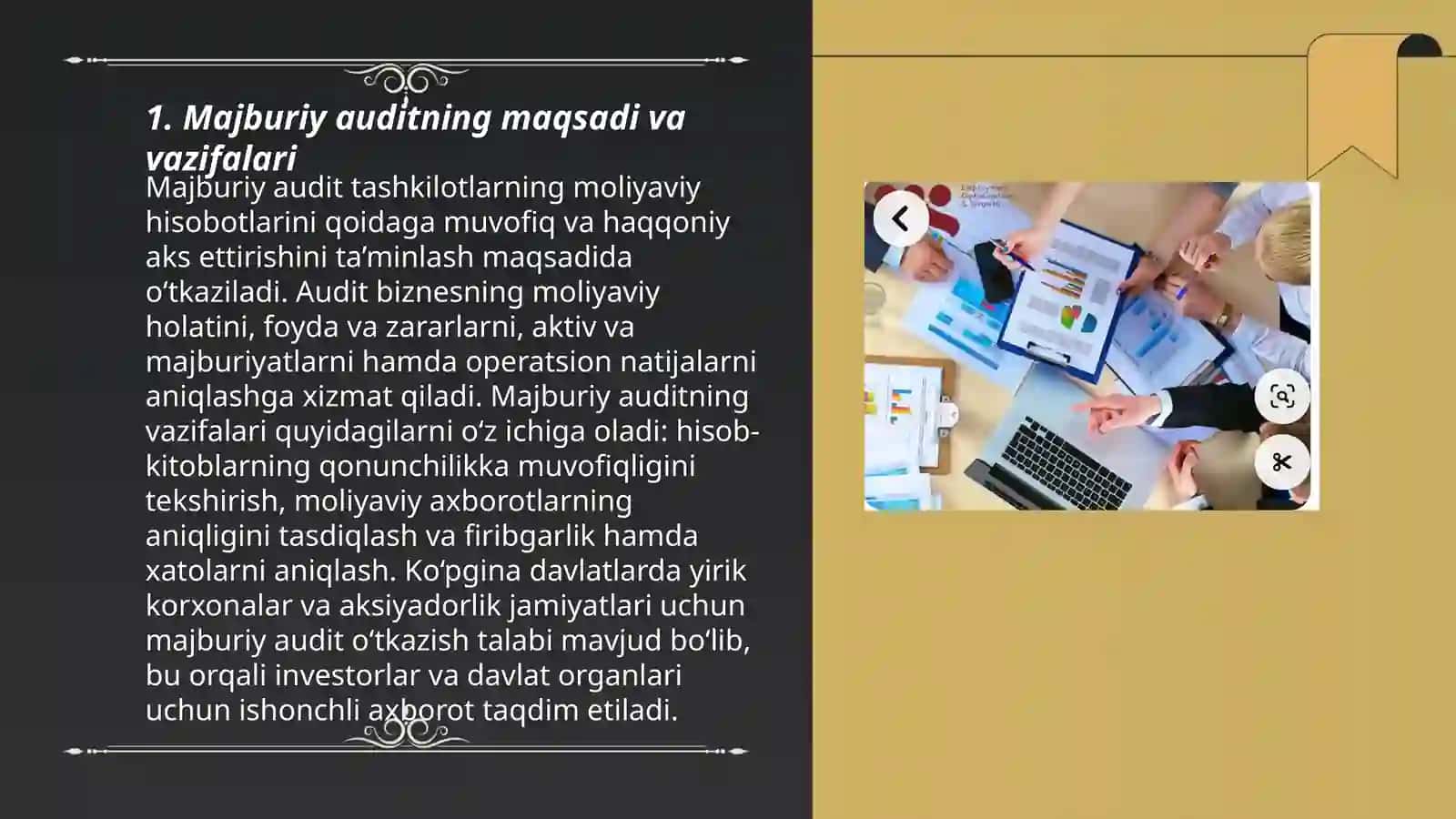 Majburiy audit va tartibga solish 3