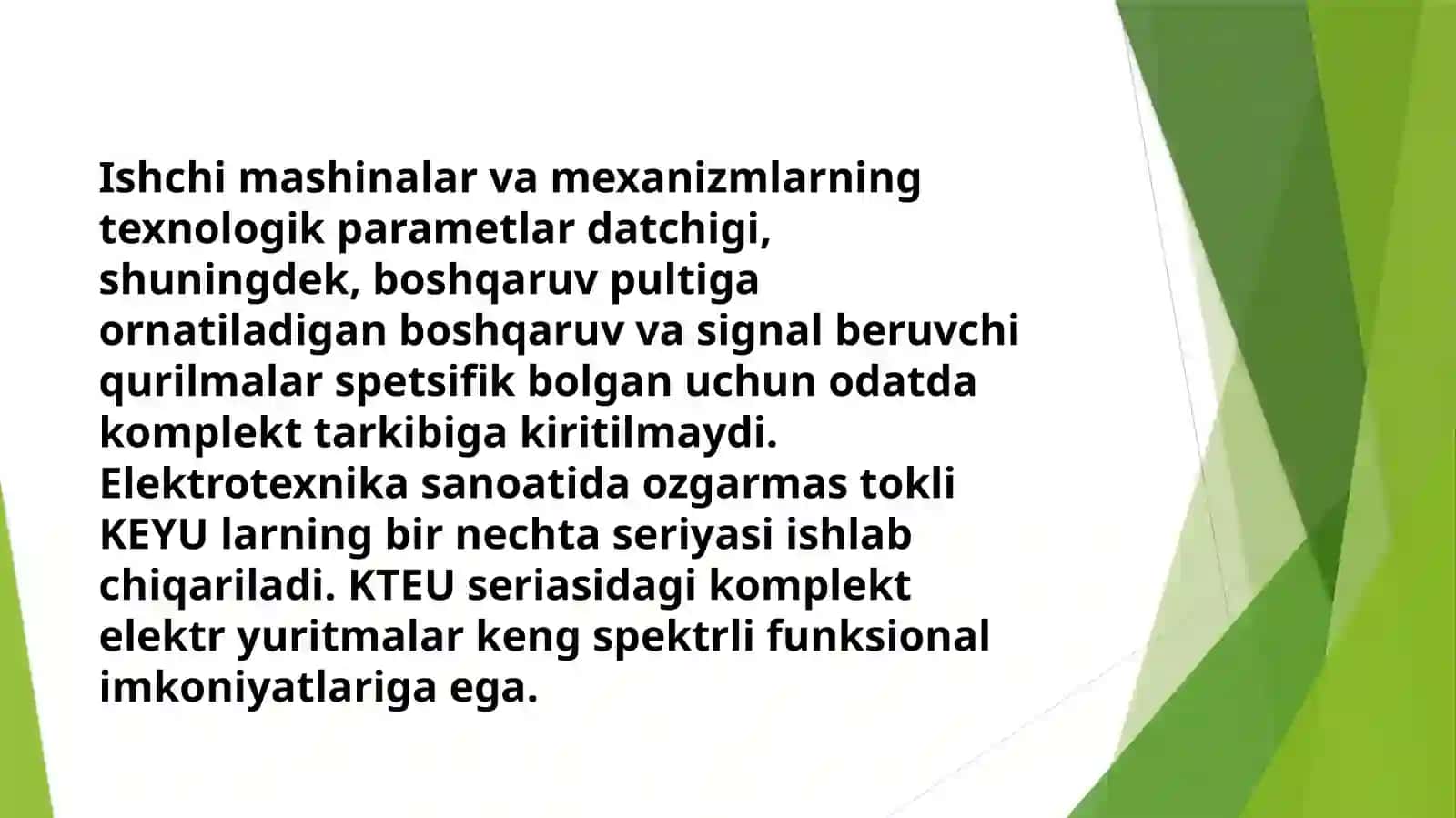 Komplekt elektr yuritmalarni komplektlash prinsiplari 3