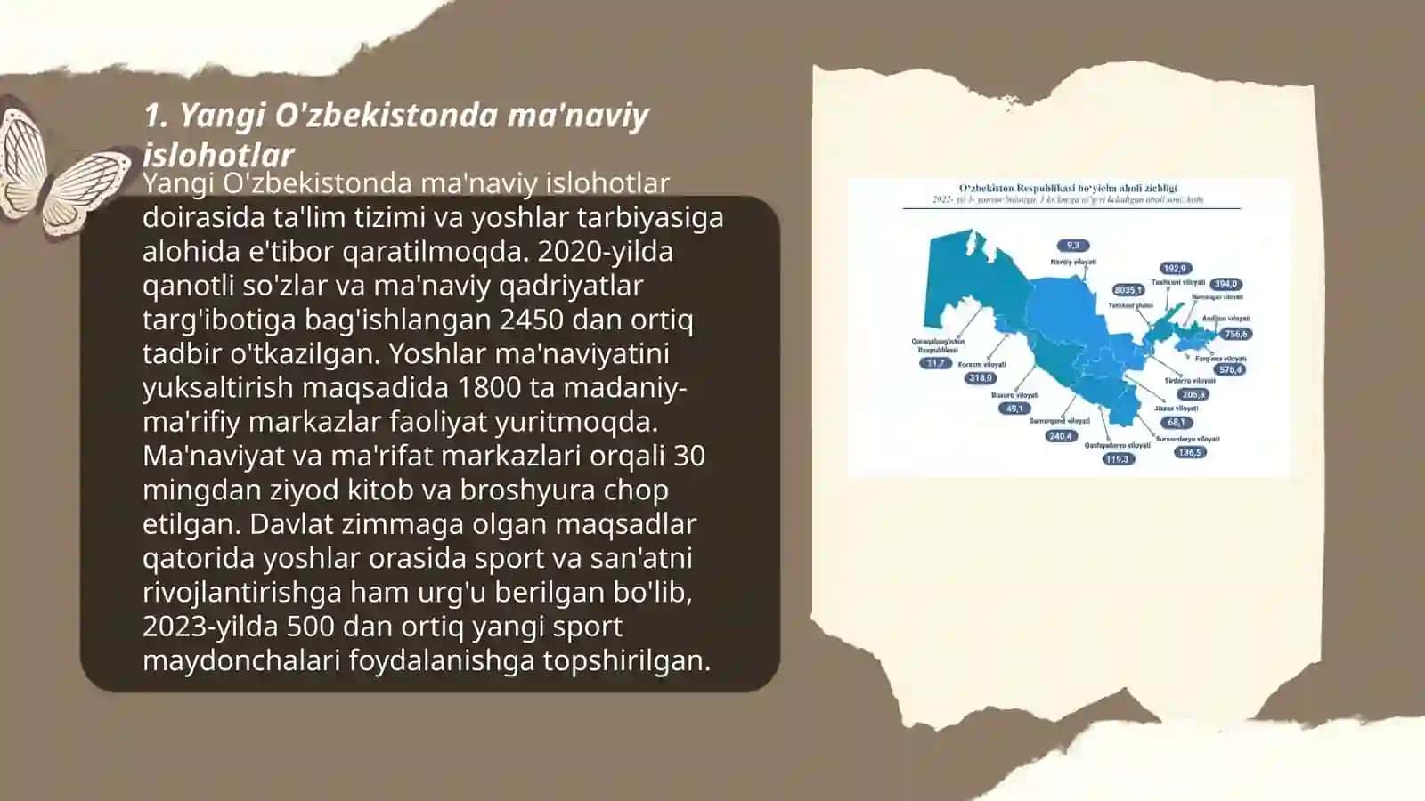 Yangi Ózbekistonda amalga ishirilayotgan ma'naviy ózgarishlar 3