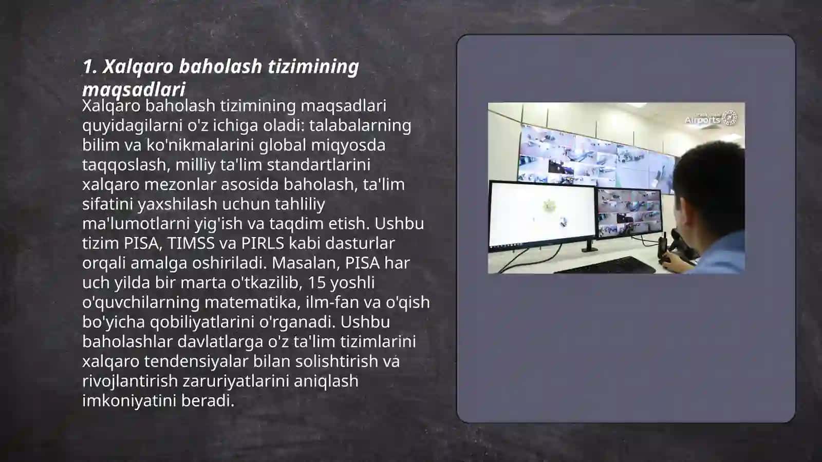 Xalqaro baholash tizimi 3