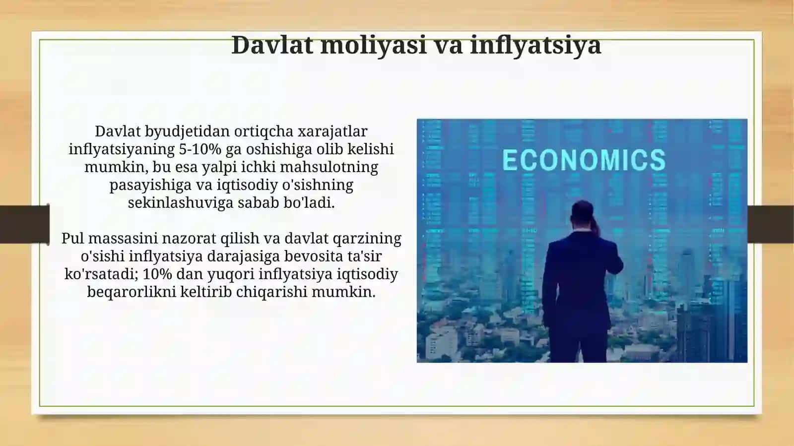 Davlat moliyasi va uning iqtisodiyotni rivojlantirishdagi o‘rni 3