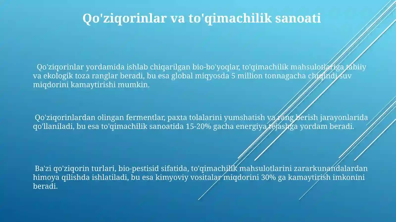 Qoʻziqorinlar yordamida ishlab chiqarilgan bio-bo'yoqlar 3