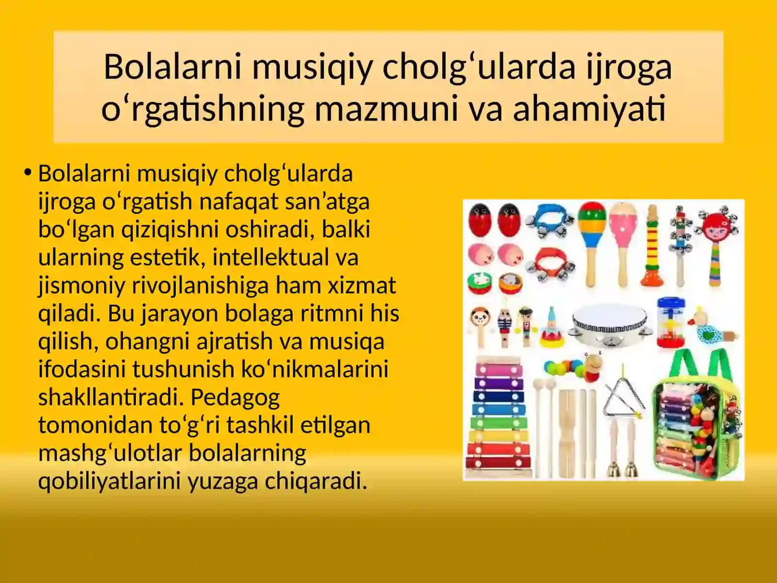 Bolalarnimusiqiycholg’ulardaijrogao‘rgatish 3