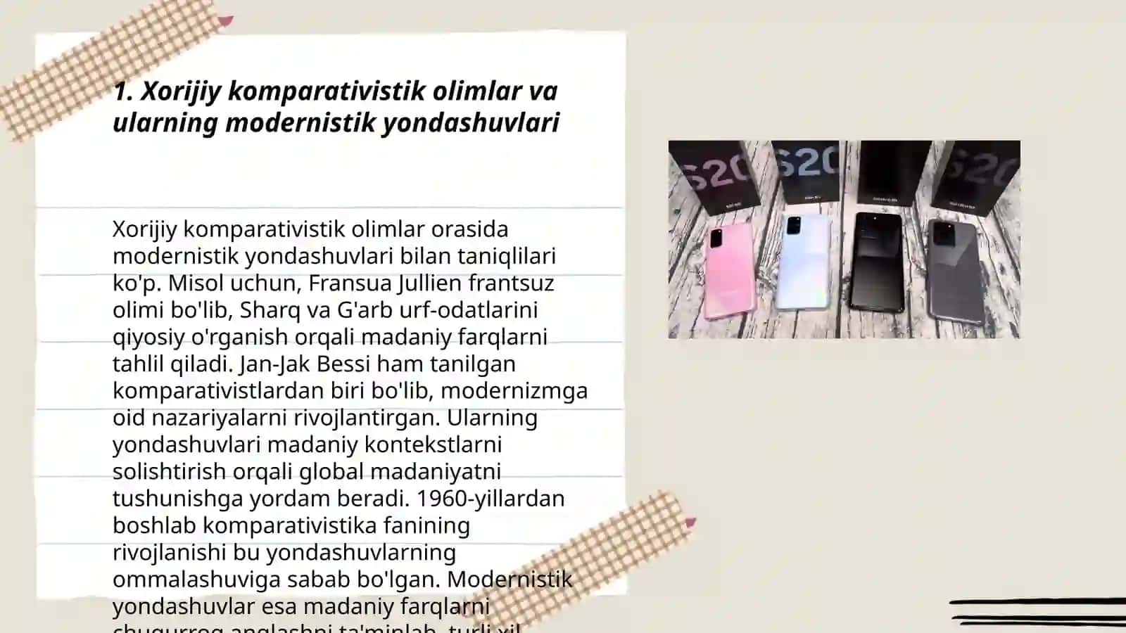Xorijiy komparativistik olimlar tadqiqotlarini tasnifiy - obrazini tayyorlash 3