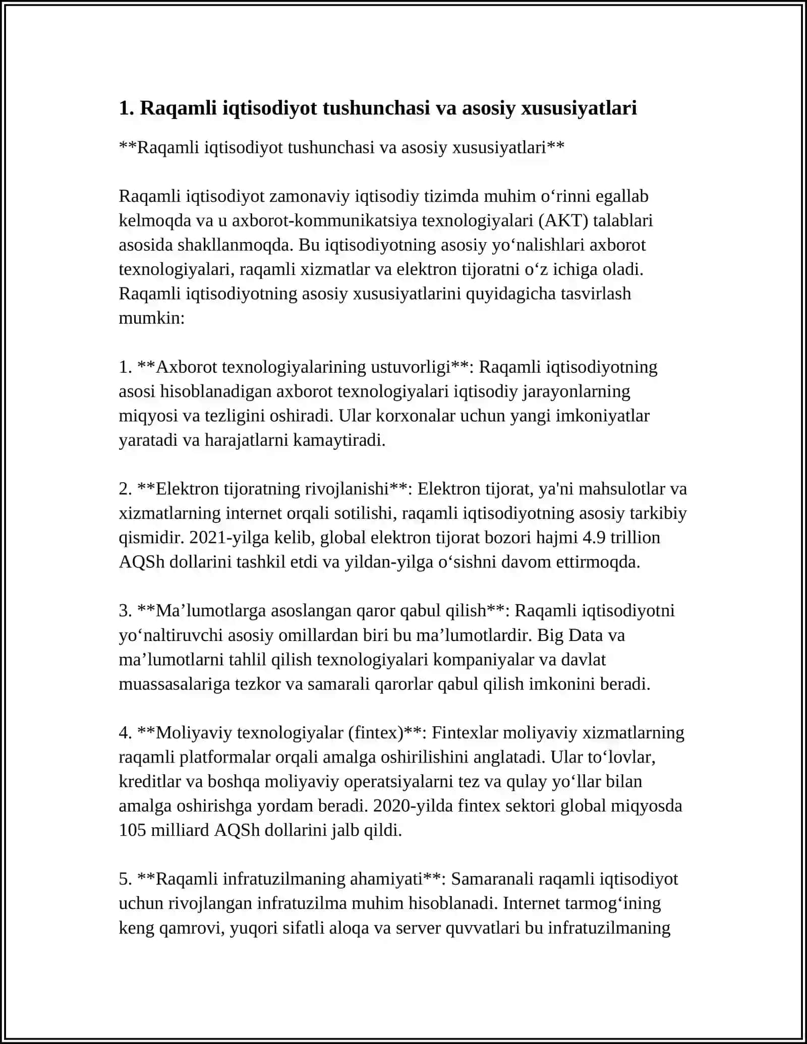 RAQAMLI IQTISODIYOTNING IJTIMOIY-AXLOQIY JIHATLARI 3