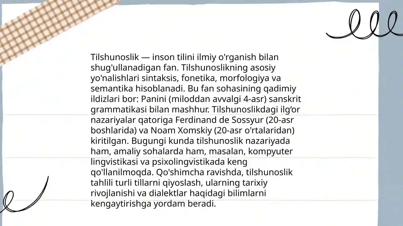 Til va terminologiya Saparboyeva Kumush 3