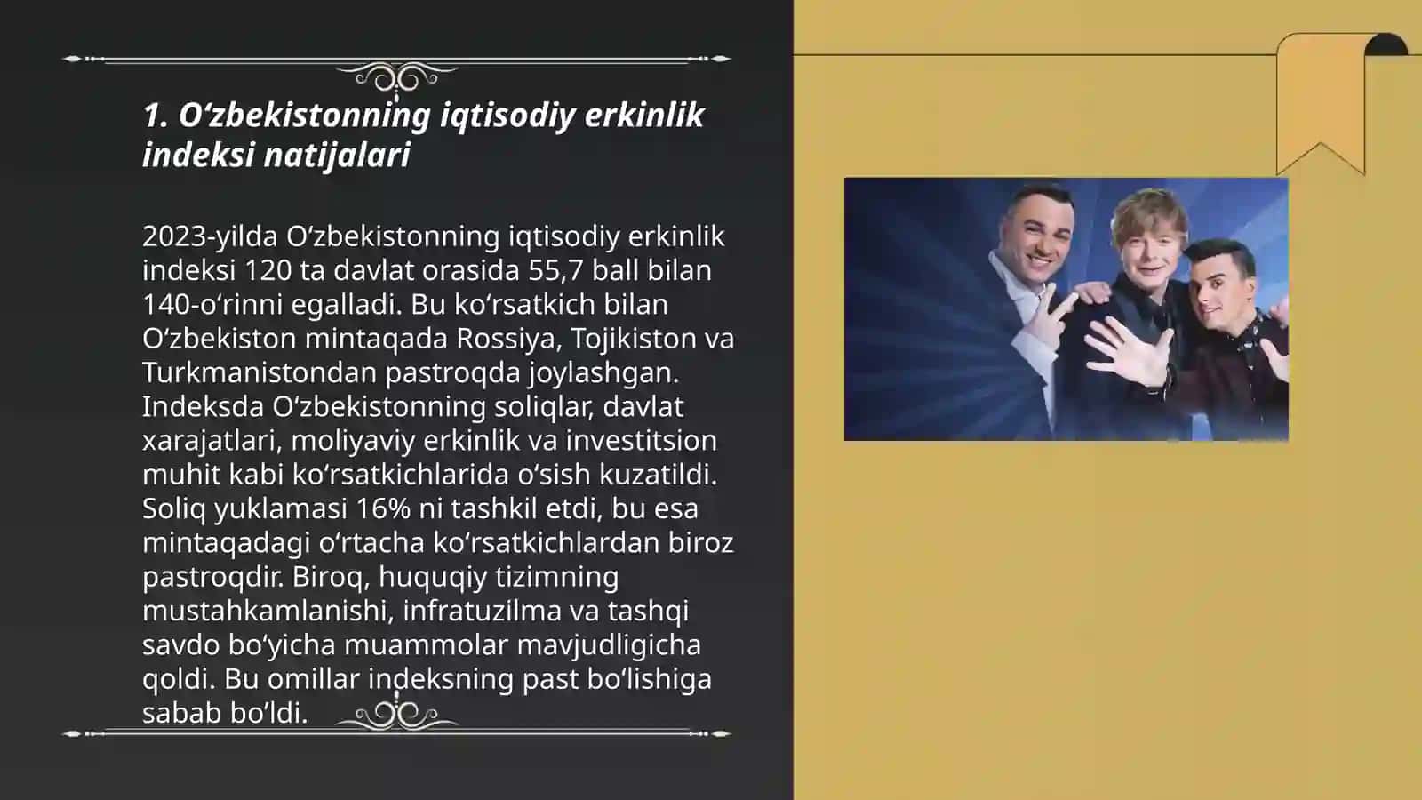 Oʻzbekistonning xalqaro reyting va indekslardagi oʻrni va nufuzini ortib borishi 3