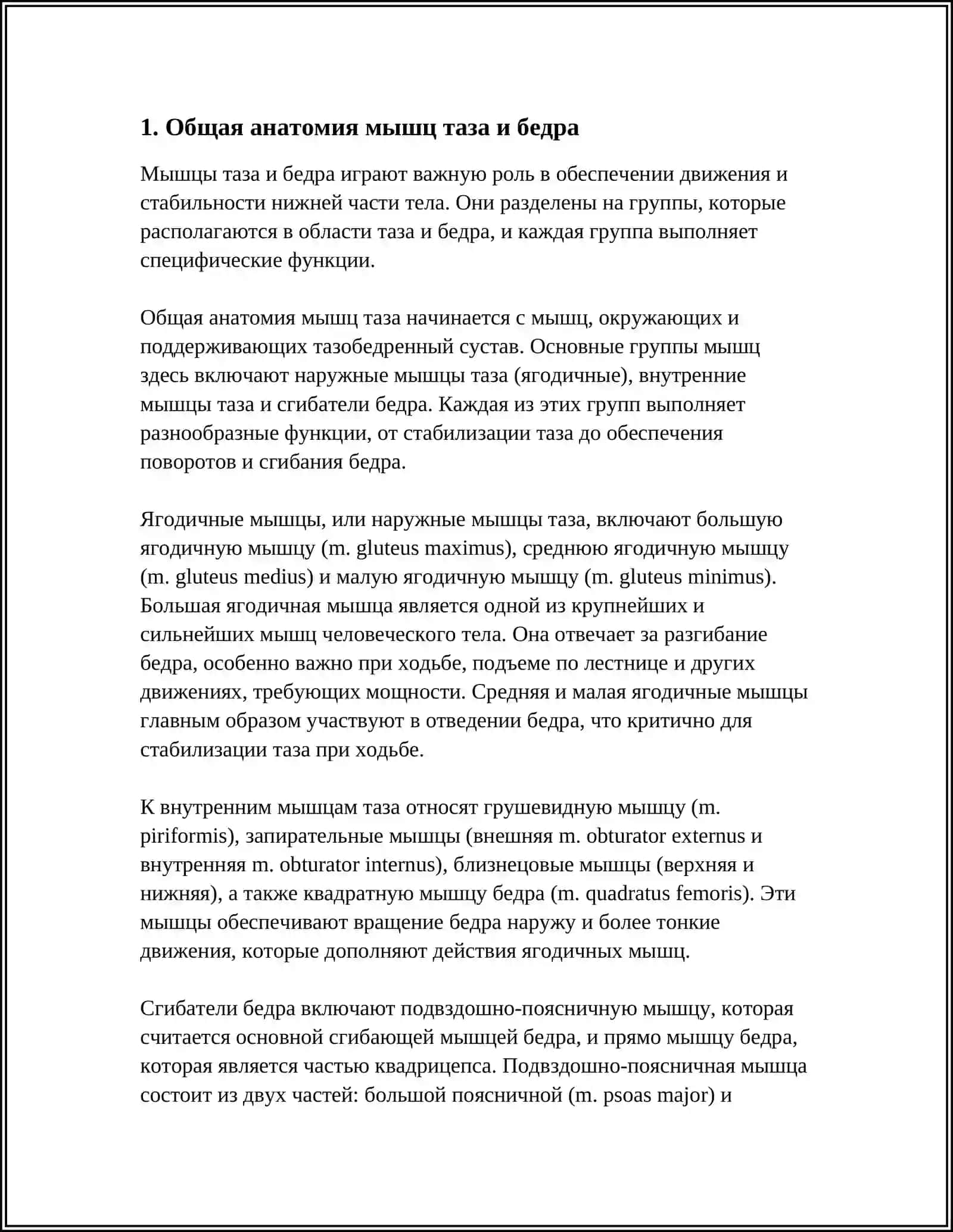 МЫШЦЫ ТАЗА И БЕДРА 3
