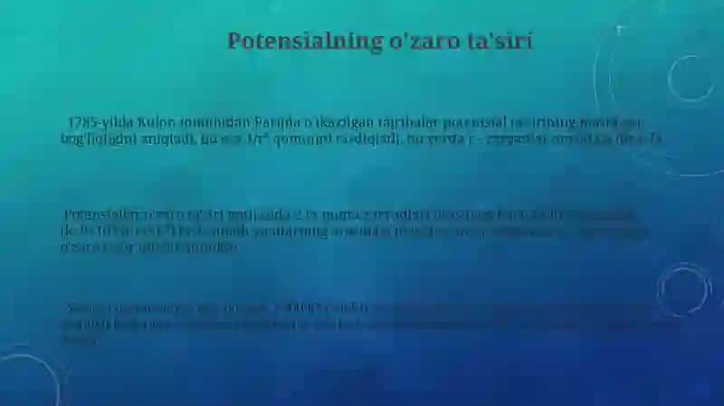 Potensiallar nazariyasi 3