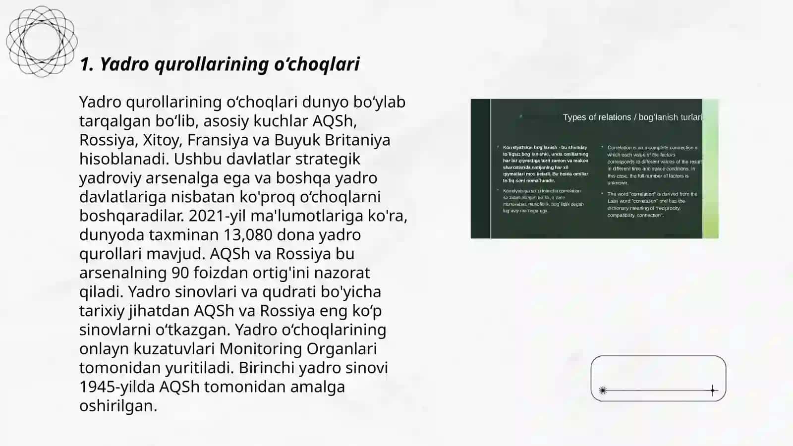 Yadroviy jarohatlanish oʻchoqlari va joylarning rasioktiv zararlanishi 3
