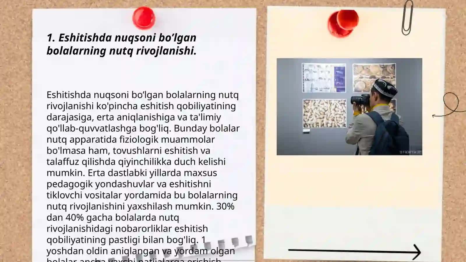 Eshitishda nuqsoni bo’lgan bolalarning og’zaki nutqini mehnat darslarida rivojlantirish yo’llari 3