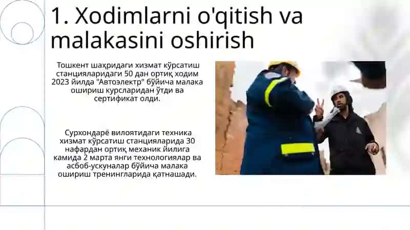Muhandis-texnik xizmat boshqarish 3
