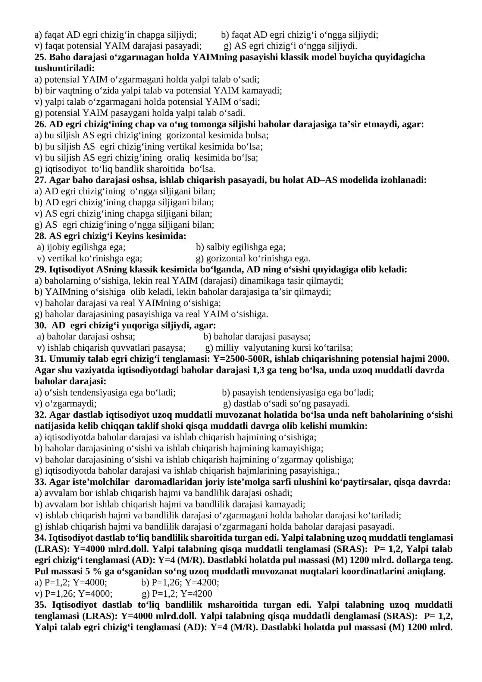 Ishlab chiqarish imkoniyatlari 3