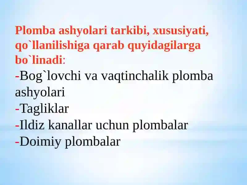 Zamonaviy Kompozit Plombaashyolari 3