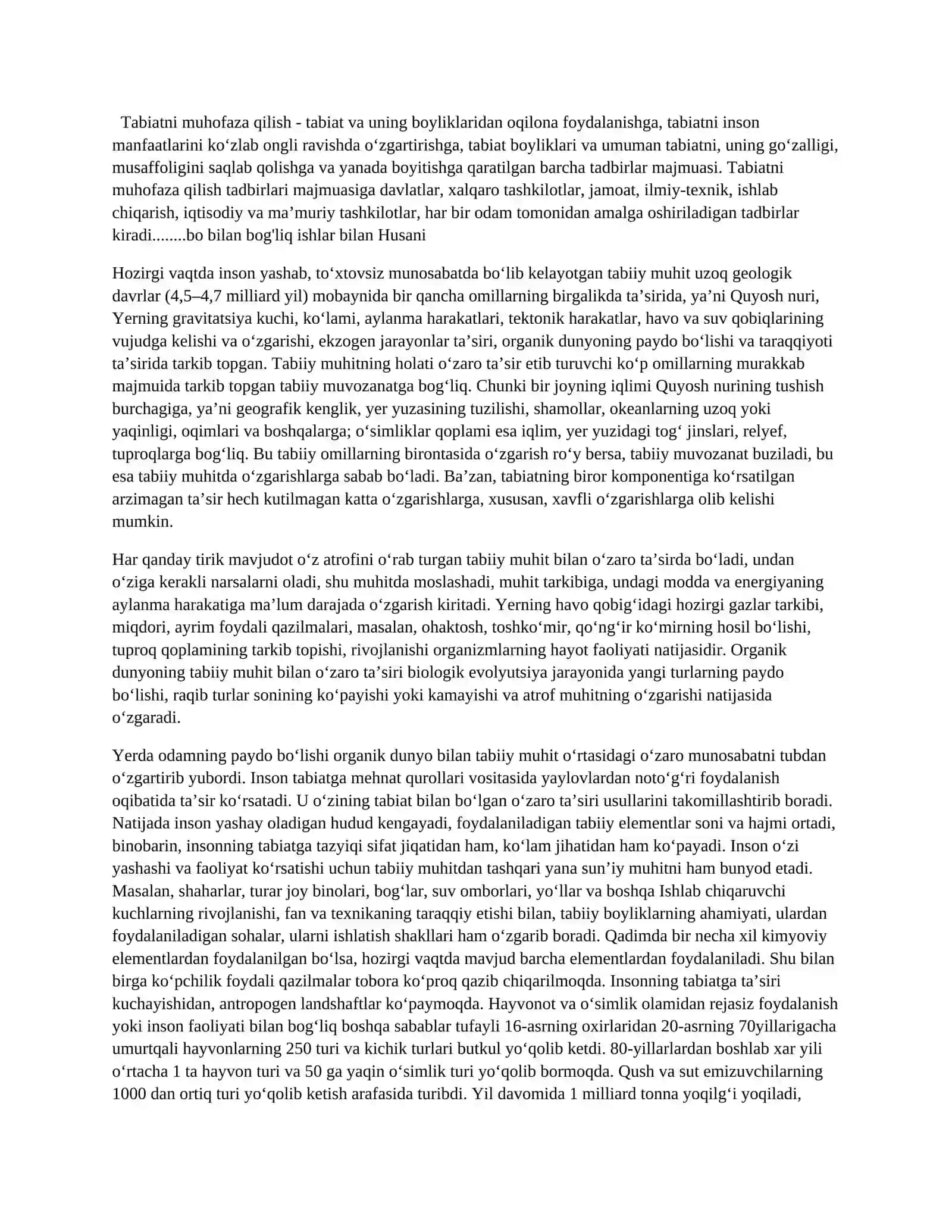Boshlangʻich sinf oʻquvchilarida tabiatga qadriyatli munosabatni shakillantirish 3