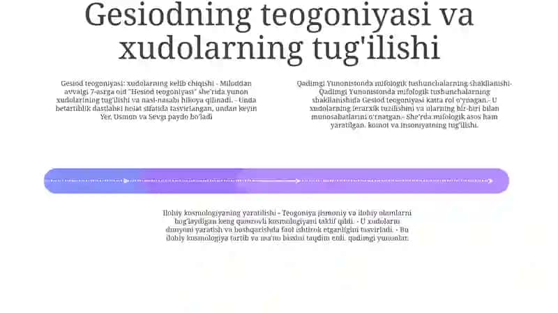 Qadimgi Yunonistonda Olam Va Odamning Paydo Bo'Lishi Haqidagi Mifologik Tasavvurlarning Shakllanishi 3