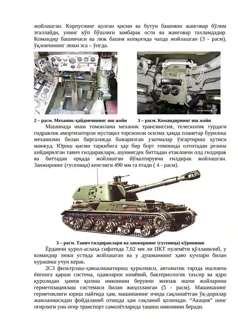 152 мм ли 2С3 “Акация” замбараги 3
