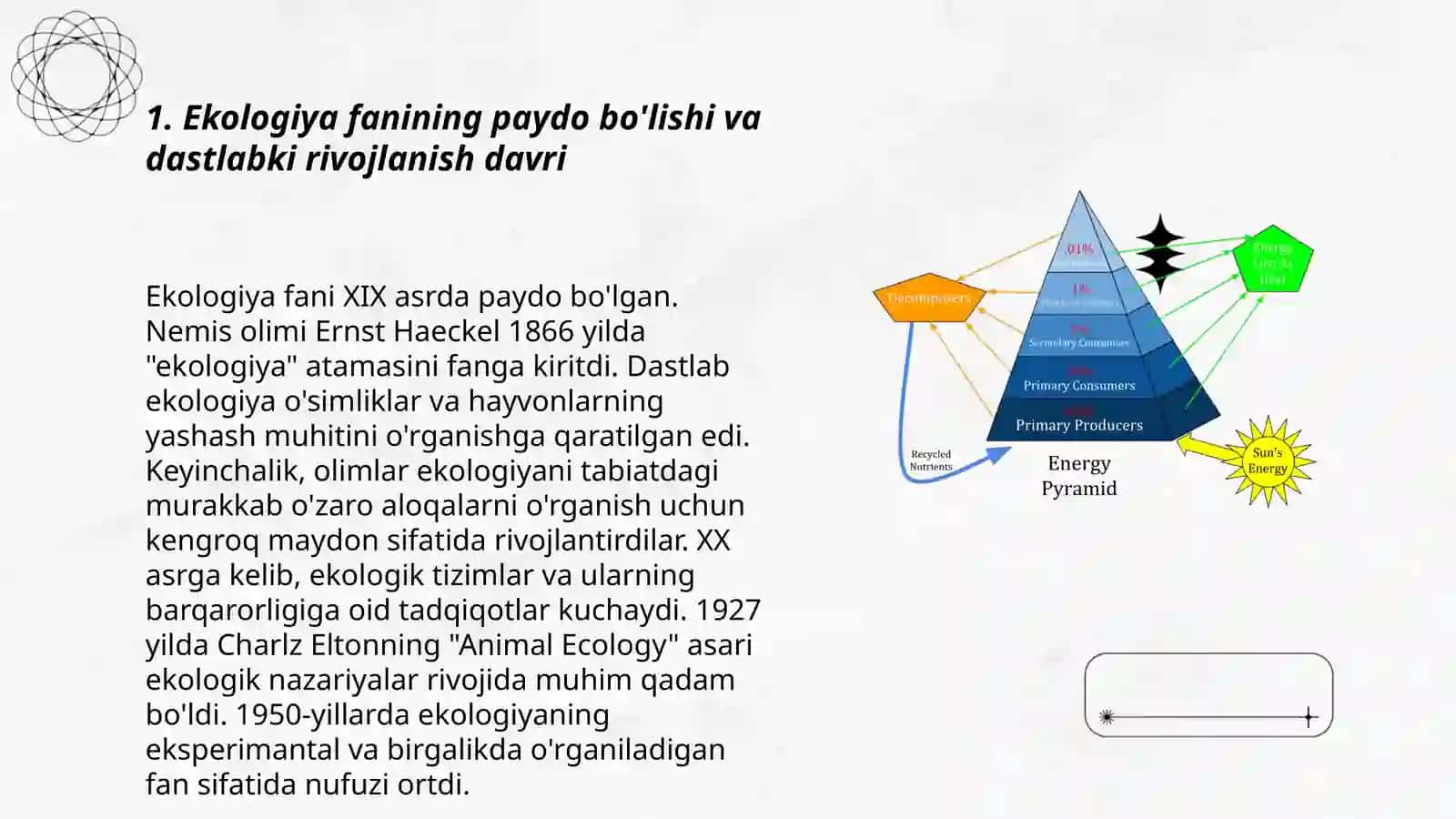 Ekologiya fanining tarixiy rivojlanishi va tabiiy resurslar iqtisodiyoti 3