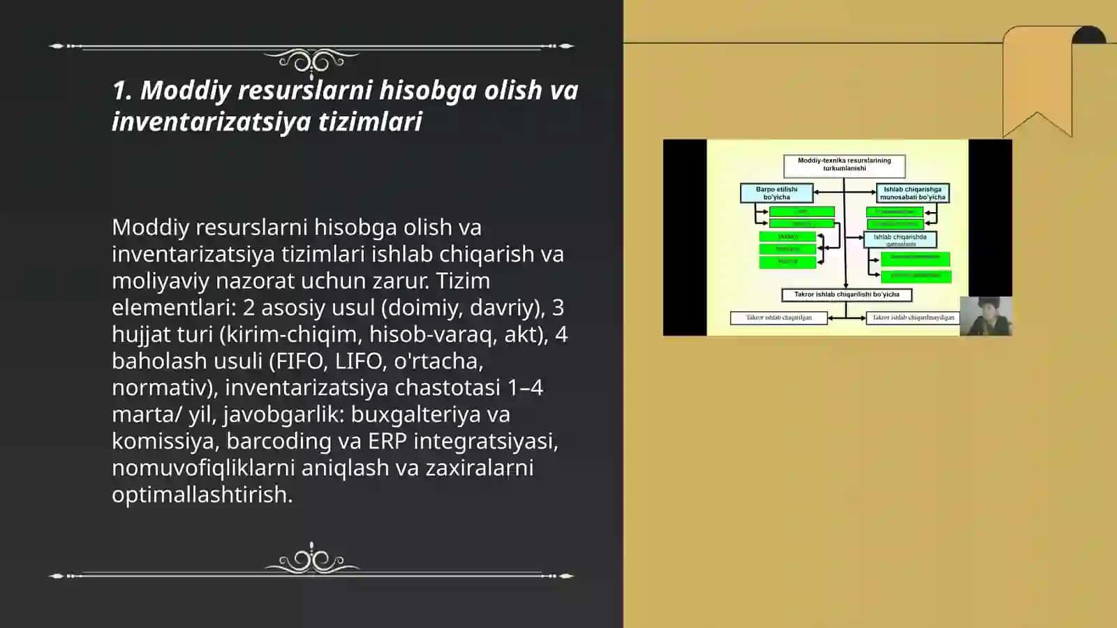 Moddiy resurslar bilan taʼminganlik va ulardan foydalanish tahlili 3