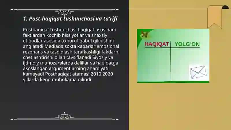 Post-haqiqat tushunchasi va taʼrifi 3
