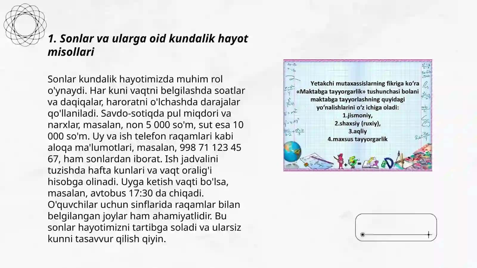Matematika Mashg'ulotlari 3