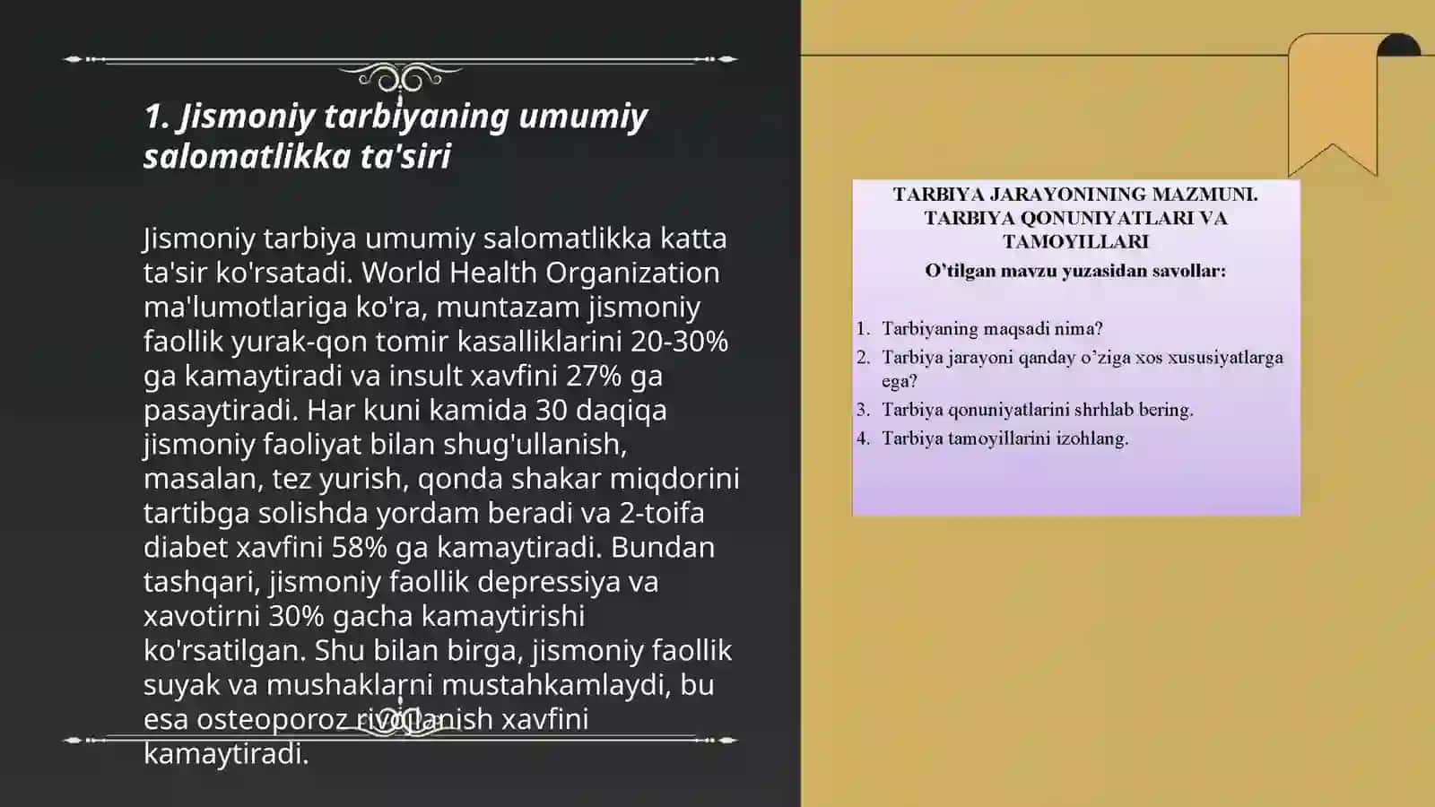 Jismoiniy tarbiyaning salomatlikka ta'siri 3