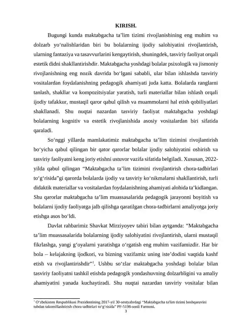 Maktabgacha Yoshdagi Bolalarda Tasviriy Vositalar Bilan Ishlashni O’rgatish 3