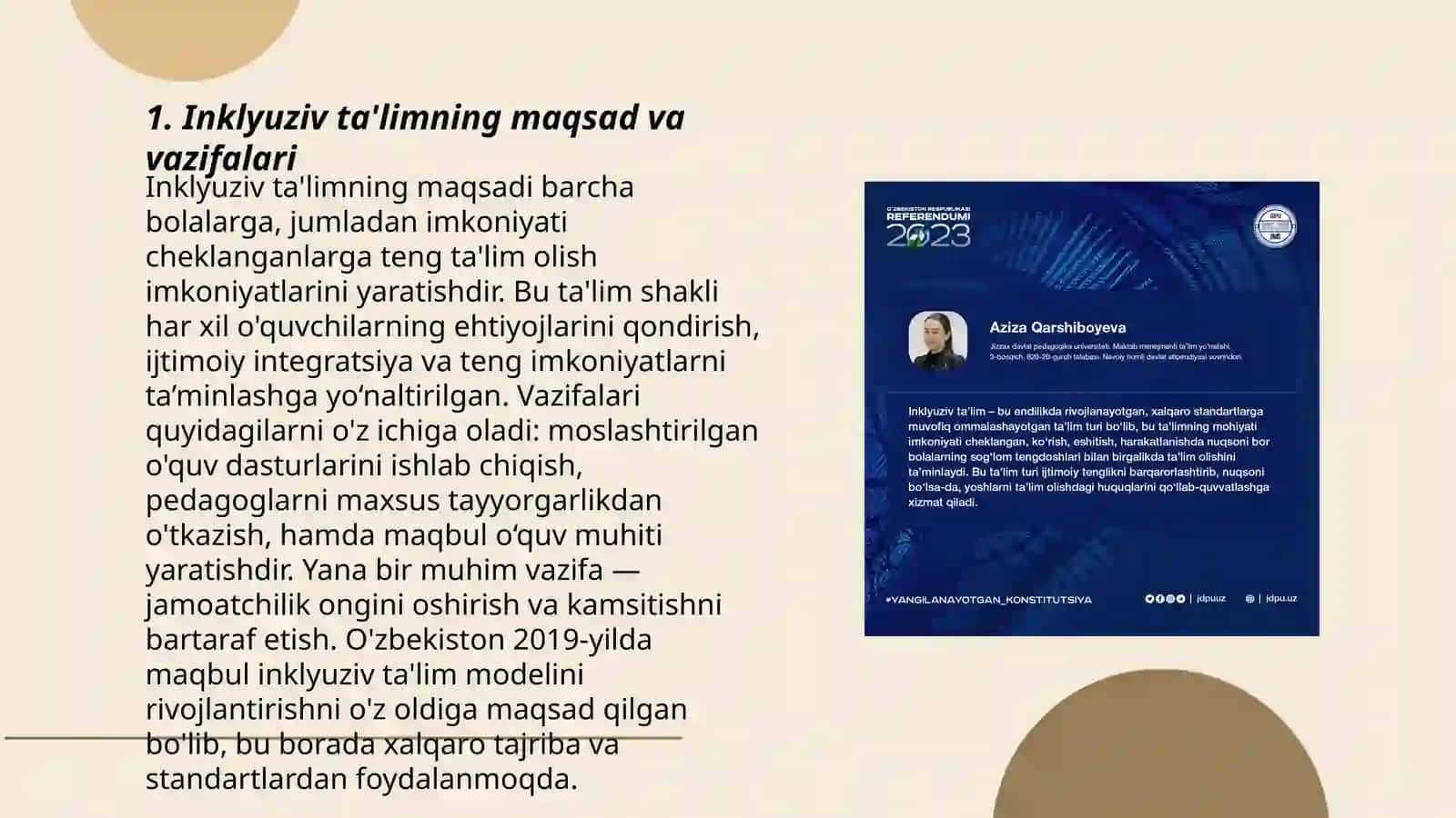 Inklyuziv ta’lim sharoitida imkoniyati cheklangan bolalarga inklyuziv ta’lim tizimida korreksion-pedagogik ishlarni tashkil etish 3