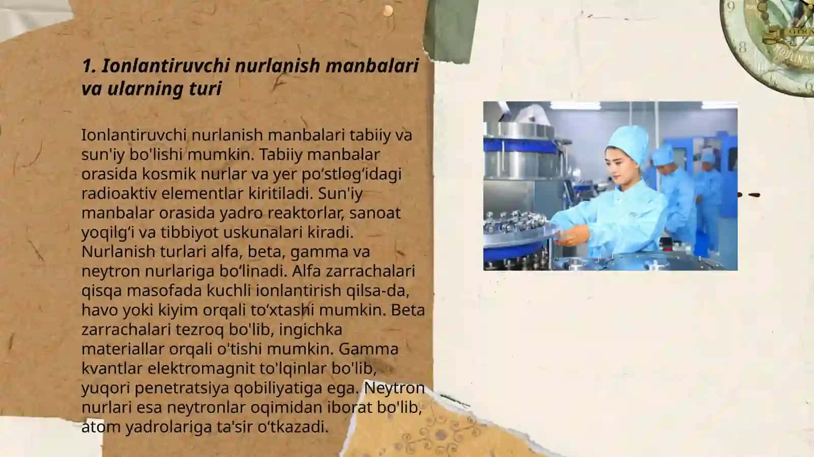 Davolash profilaktika muassasalarida ionlantiruvchi nurlanish manbalaridan foydalanishdagi gigiyenik talablar 3