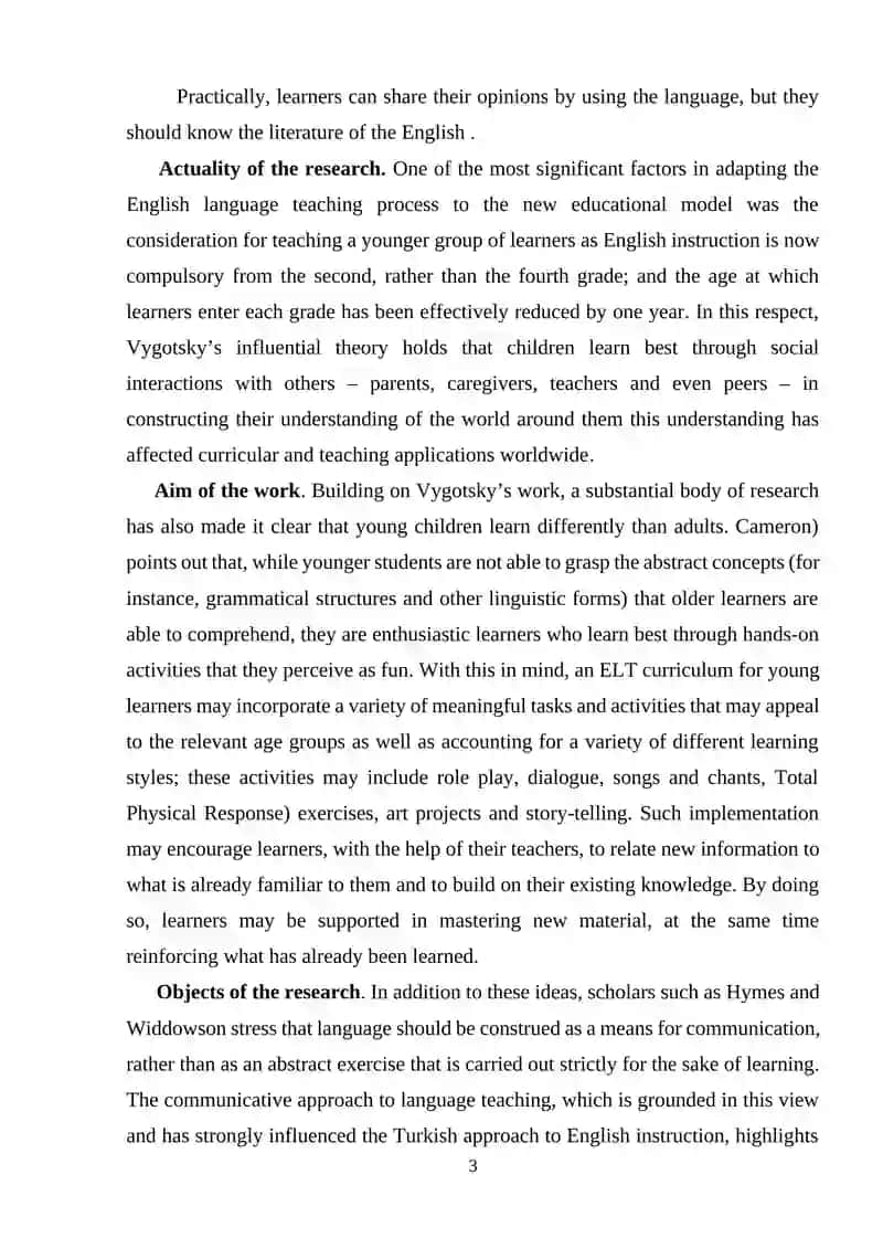 Theoretical foundations of teaching English vocabulary to children of primary school age using computer programs 3