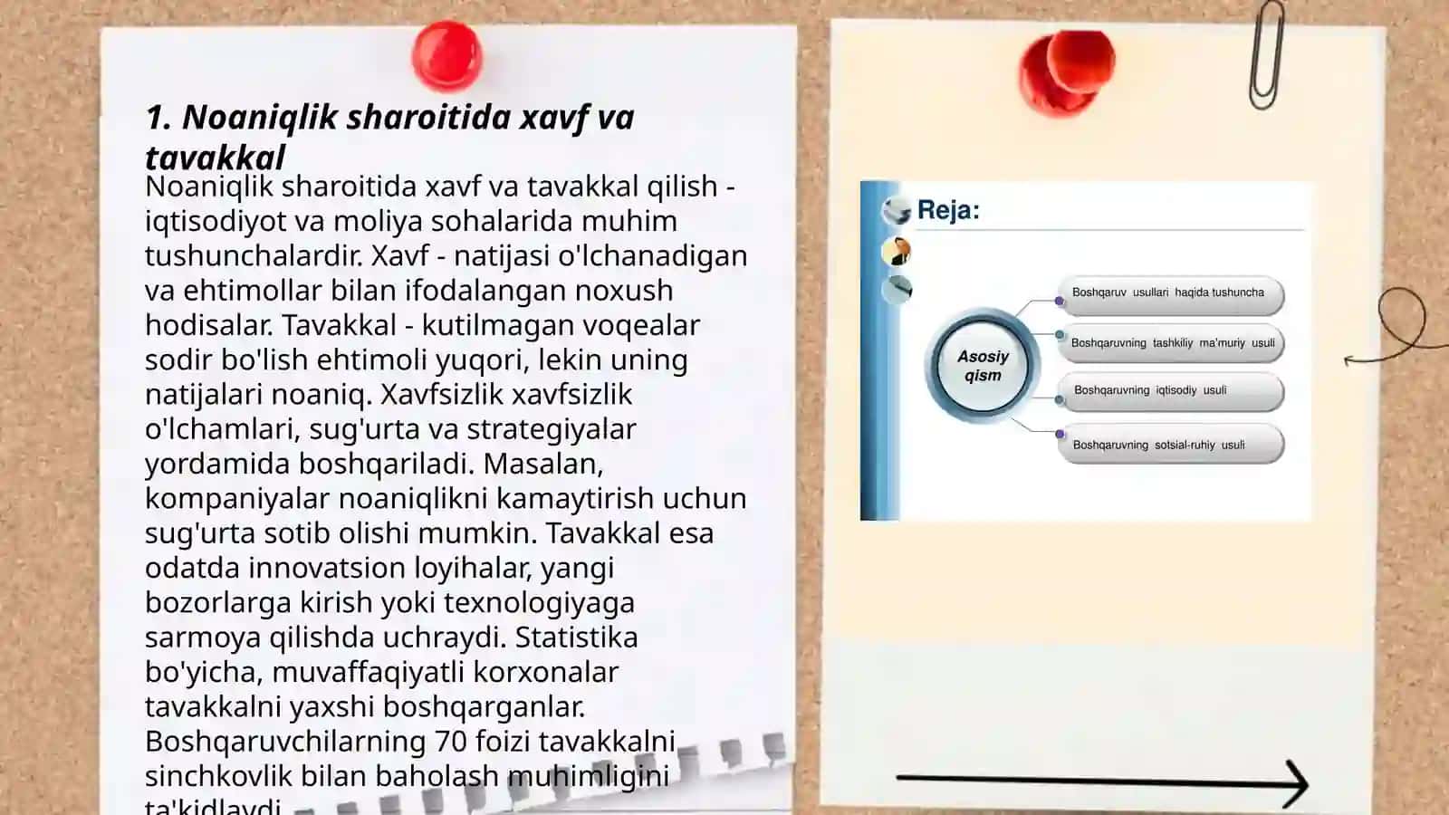 Noaniqlik sharoitida qarorlar qabul qilish 3