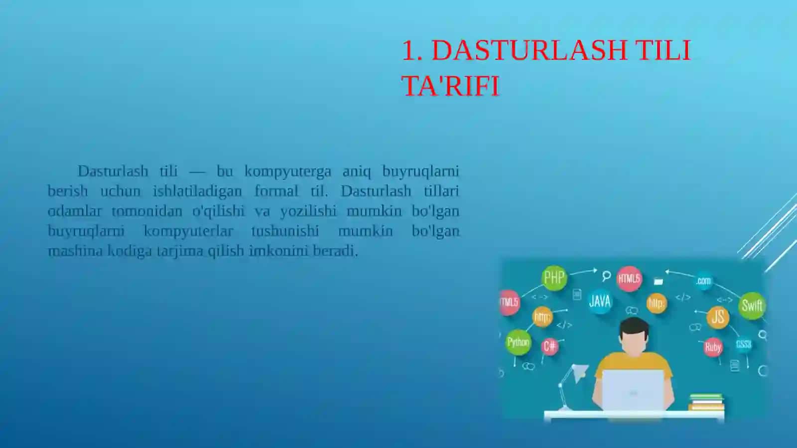 Dasturiy Injirening 3