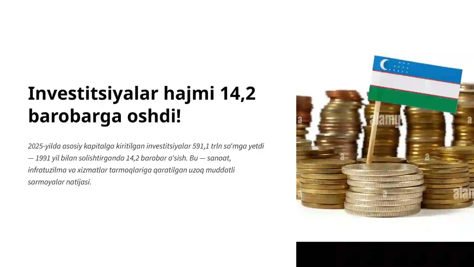 Investitsiya faolligining oʻsishi: 35 yillik muvaffaqiyat hikoyasi 3
