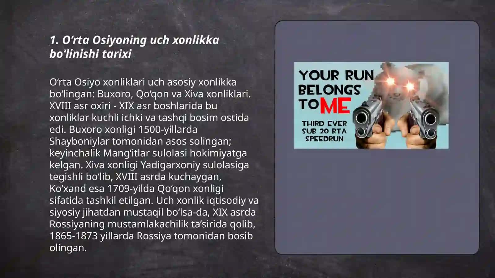 O‘rta Osiyoning uch xonlikka bo‘linishi 3