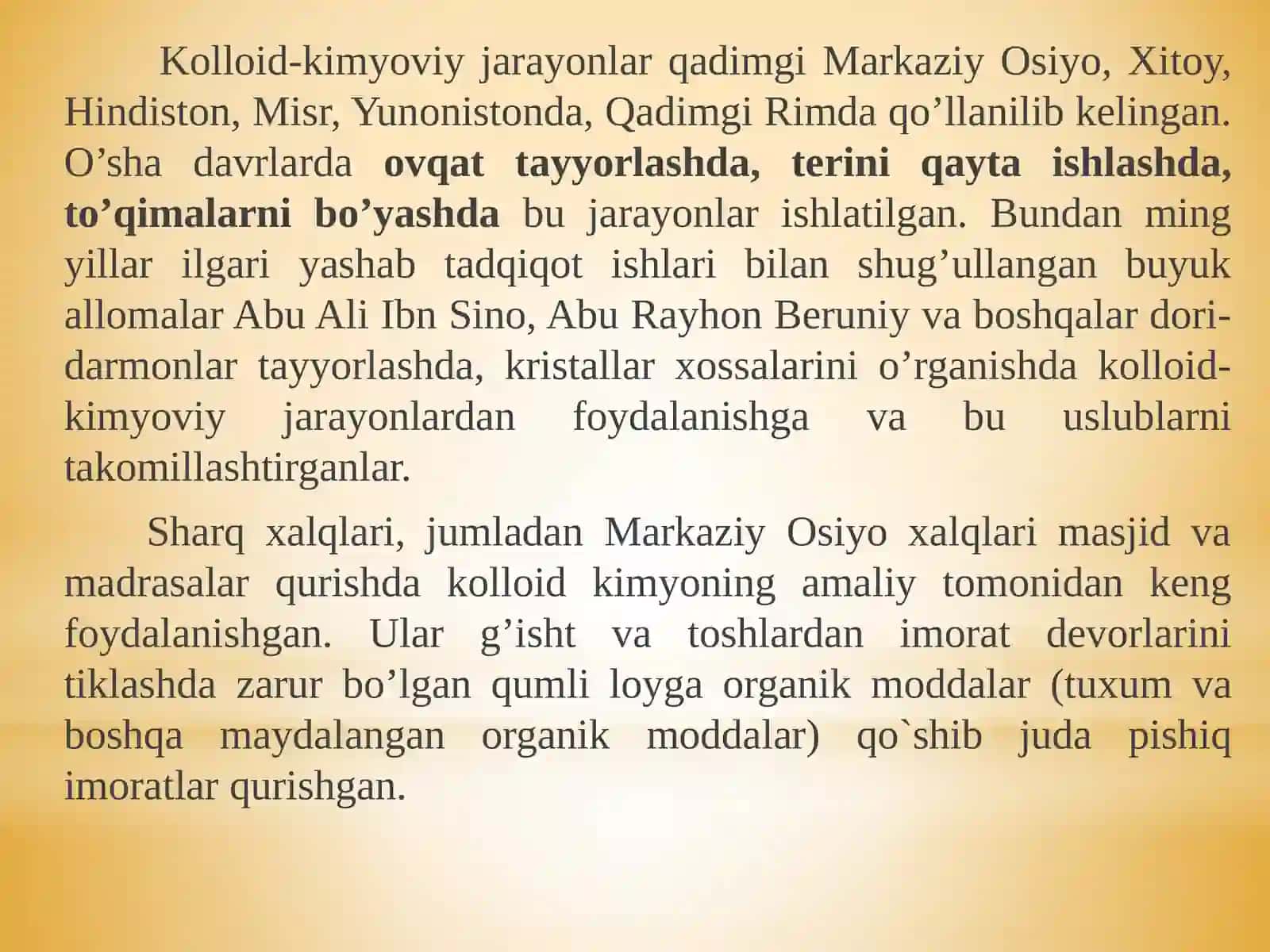 Kolloid Kimyo Fanining Maqsadi va Vazifasi 3